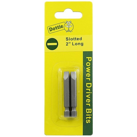 Dottie L.H. Dottie No 3 x 2'' Slotted Power Bit (Carded) IB3SLC